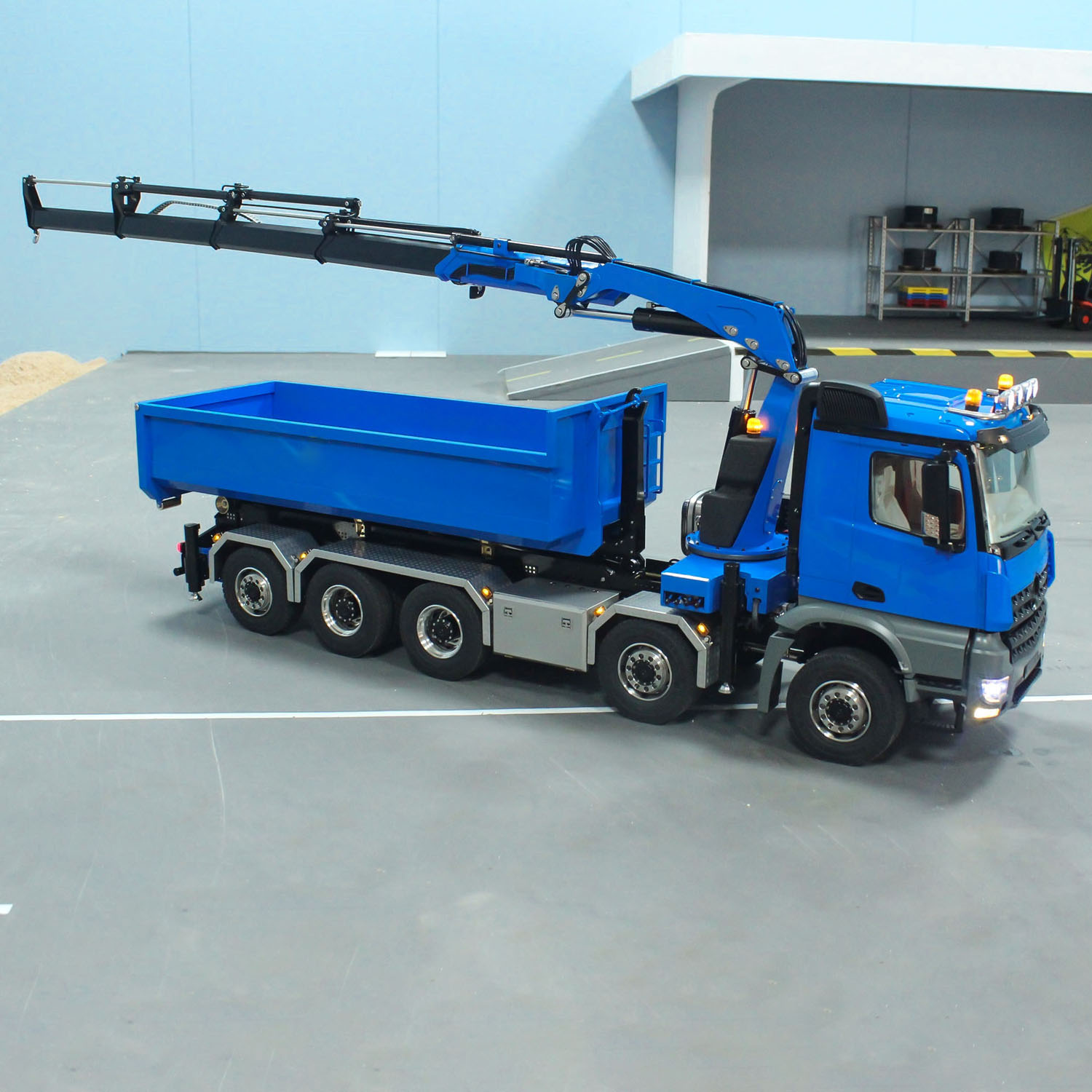 Rc Hobby Grade Car - 10x10 RC 1/14 Hydraulic Metal Crane