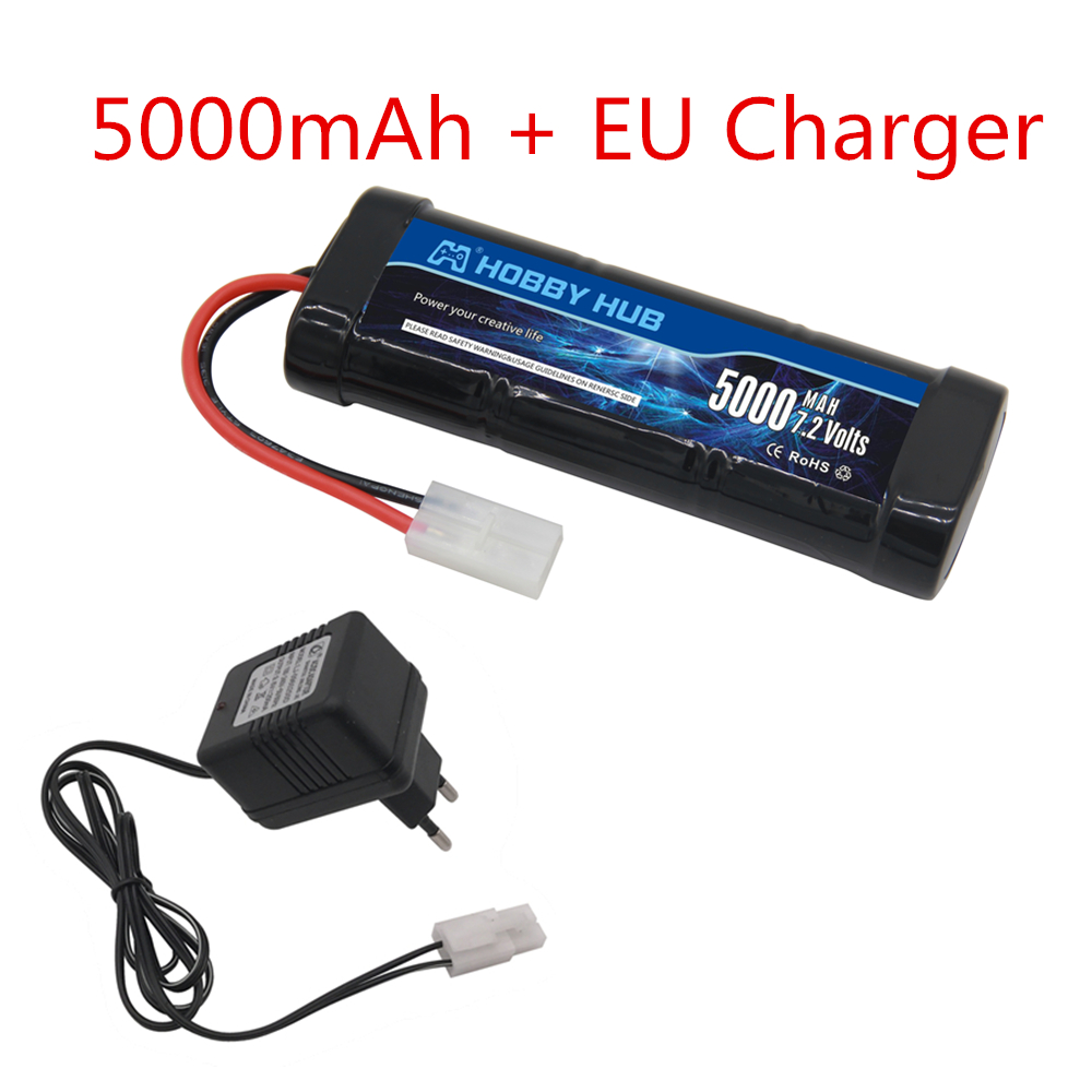 7.2V 5000mAh Ni-MH Battery Pac – обзор и цена Rc Hobby Grade Car
