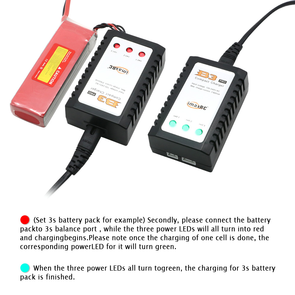 Imax B3 Pro 2-3S Charger 7.4v  – обзор и цена Rc Hobby Charger