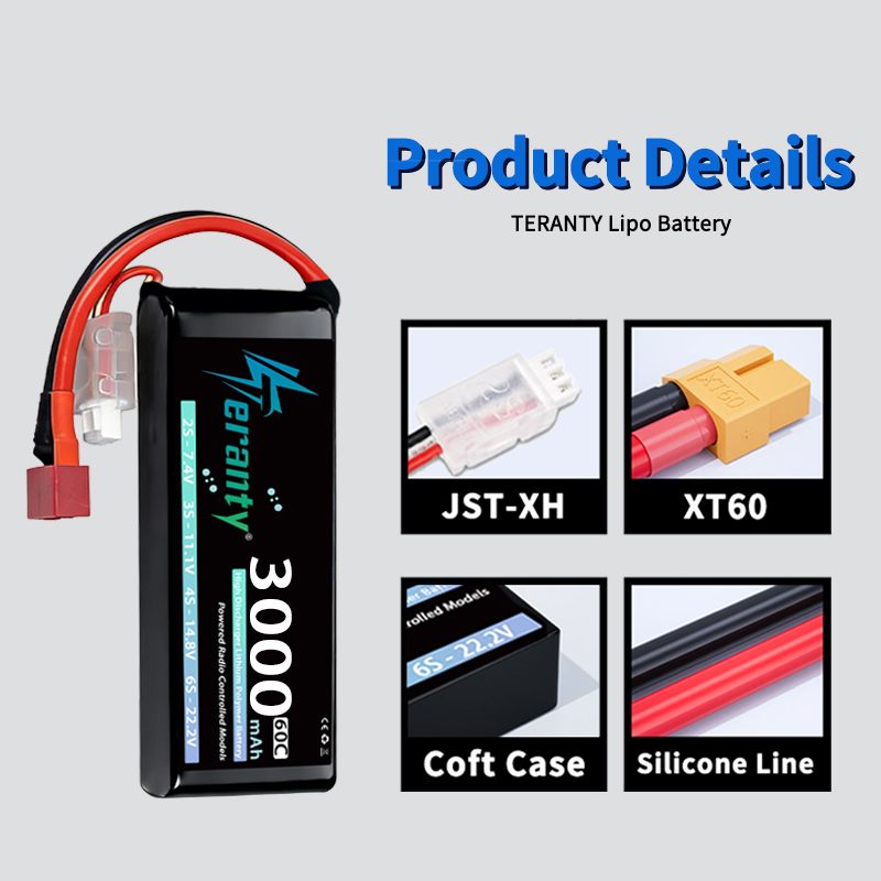 TERANTY 2S 3000mAh Lipo Batter – обзор и цена Rc Hobby Grade Car