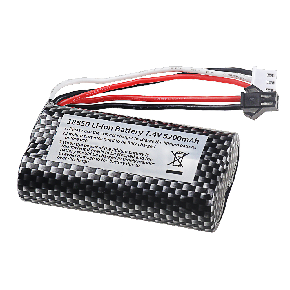 18650 7.4V 5200mAh Li-ion batt – обзор и цена Rc Hobby Charger