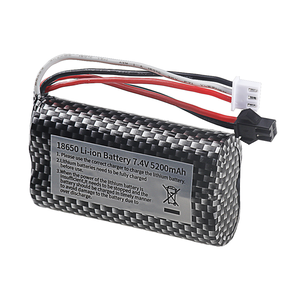 18650 7.4V 5200mAh Li-ion batt – обзор и цена Rc Hobby Charger