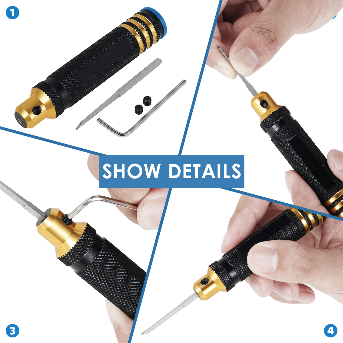 Model Chisel 7 Blades Tool for – обзор и цена Rc Hobby Line