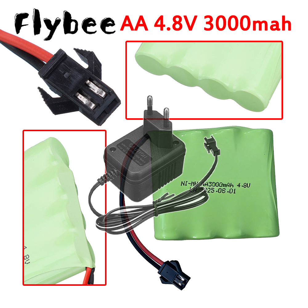 Rechargeable NiMH 4.8V 3000mAh – обзор и цена Rc Hobby Charger