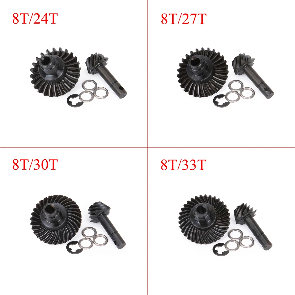 Metal 8T/24T/27T/30T/33T Bevel – обзор и цена Rc Hobby Grade Crawler