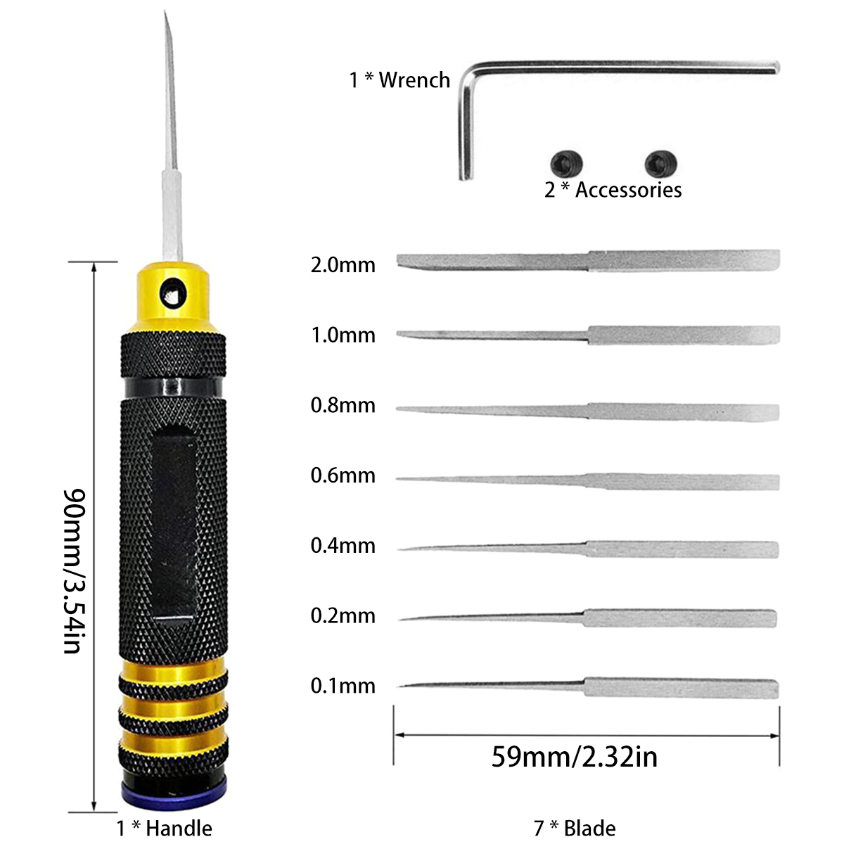 Model Chisel With Blades Gunda – обзор и цена Rc Hobby Line