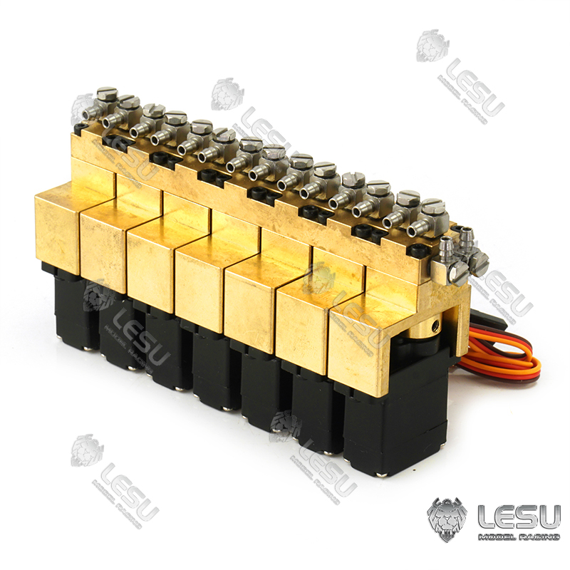 LESU hydraulic model 1-7 way m – обзор и цена Rc Excavator Hydraulic