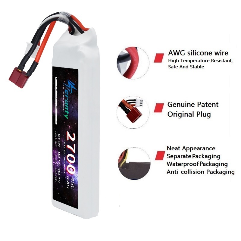 1/3PCS 2S 7.4V Lipo Battery 27 – обзор и цена Rc Hobby Grade Car