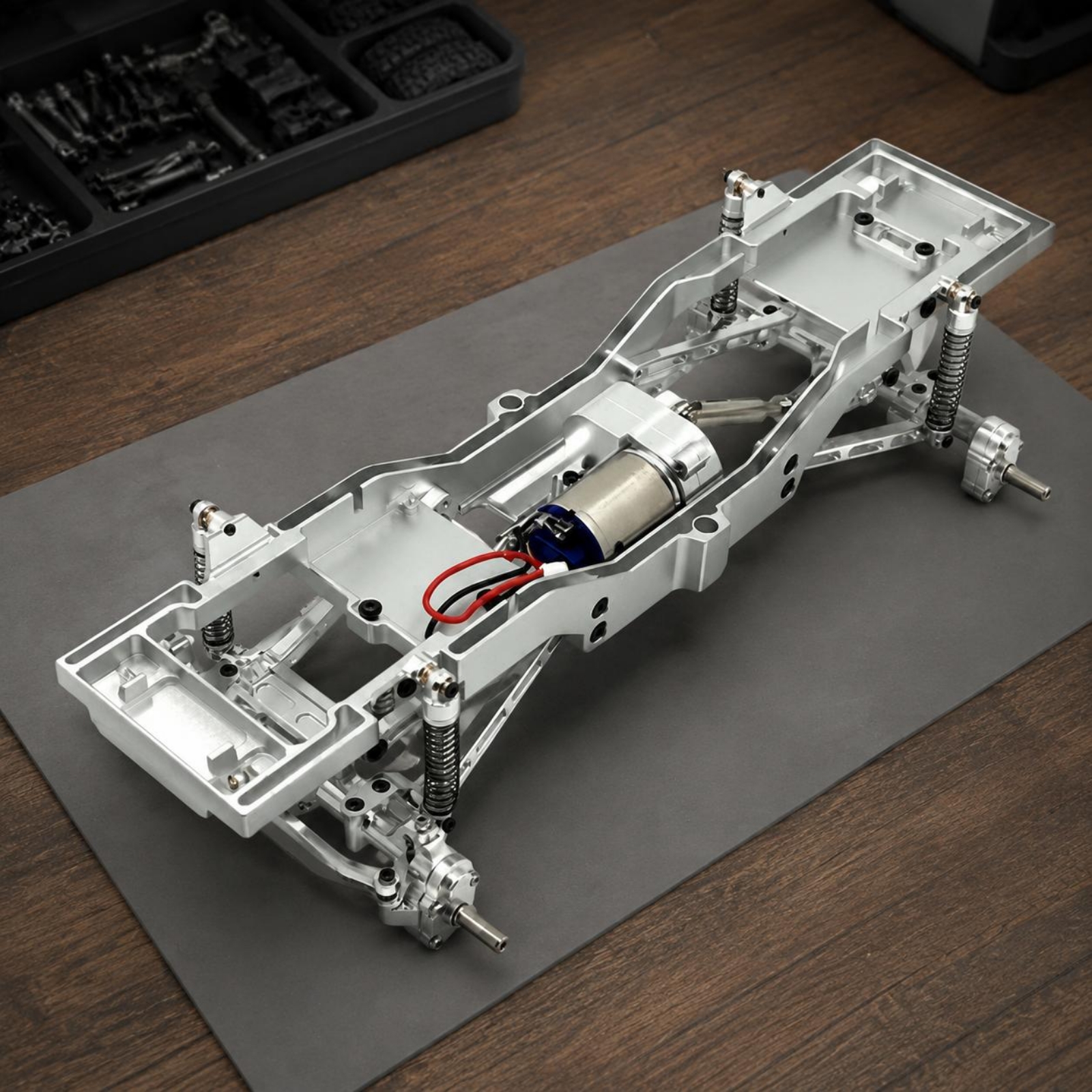 RC Car Chassis Machined Metal  – обзор и цена Rc Hobby Grade Car