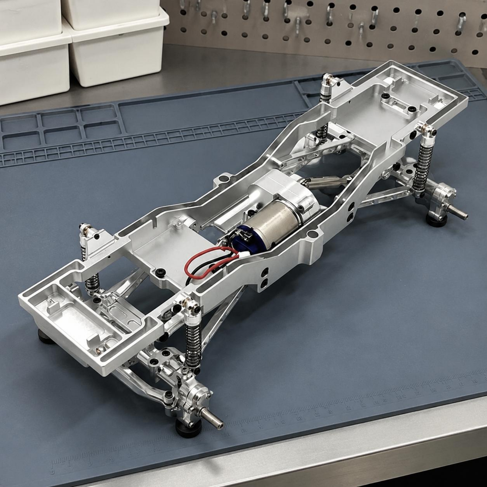 RC Car Chassis Machined Metal  – обзор и цена Rc Hobby Grade Car