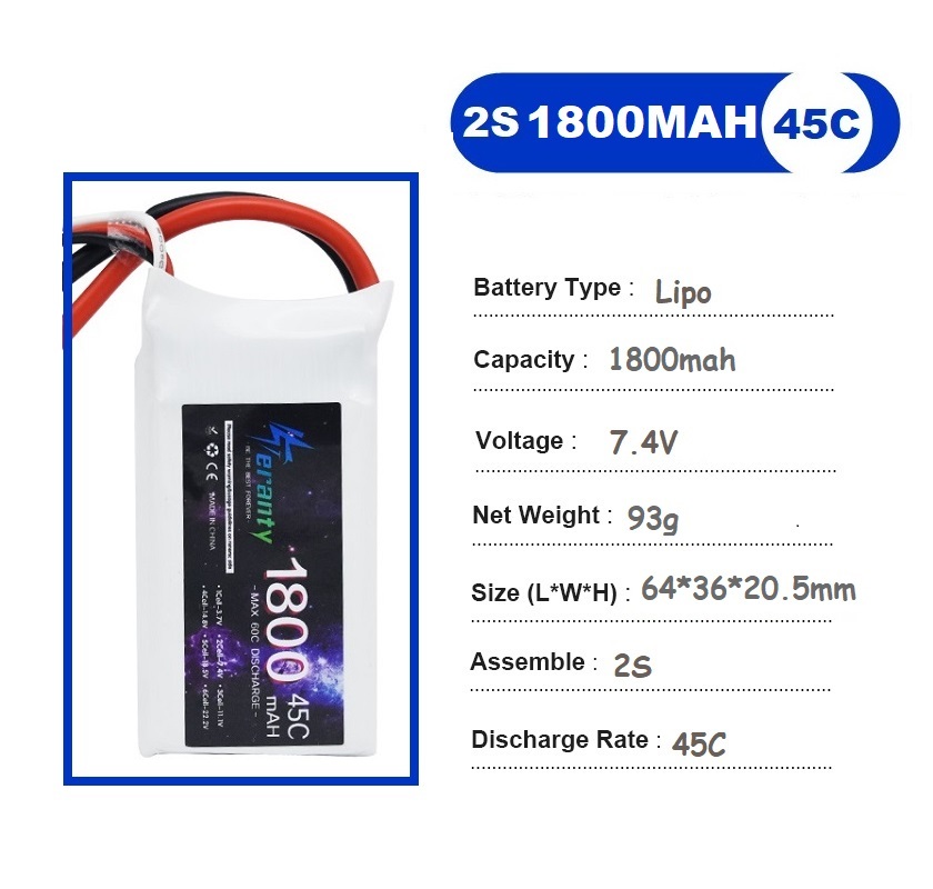 2PCS 7.4V Lipo 2S Battery 1500 – обзор и цена Rc Hobby Grade Car