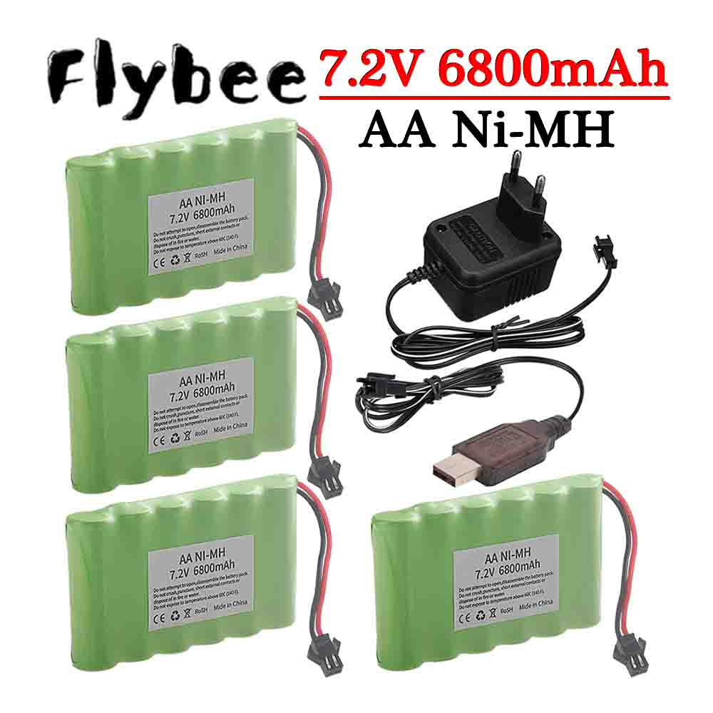 Ni-MH 7.2V 6800mAh SM Plug Bat – обзор и цена Rc Hobby Charger