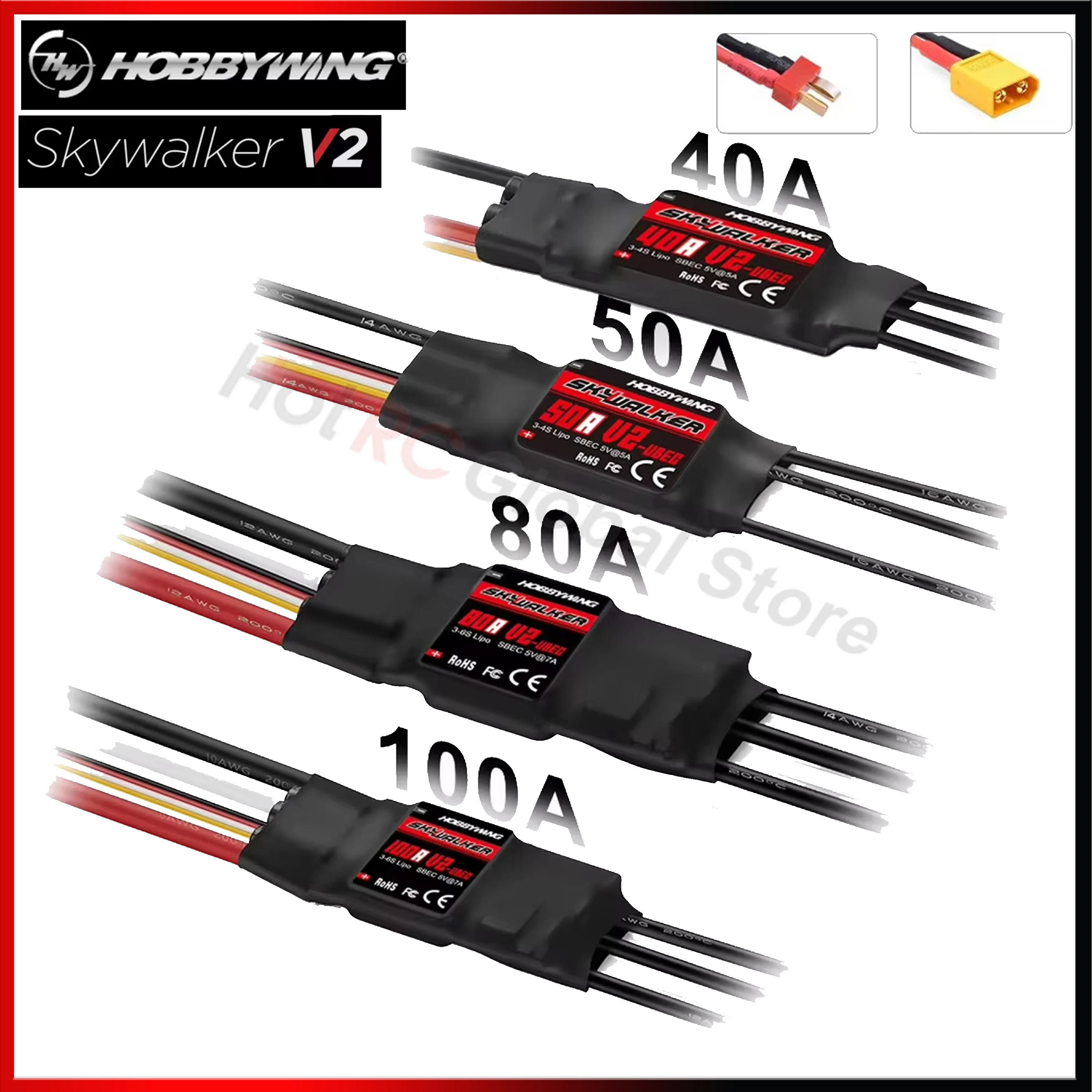 HOBBYWING Skywalker V2 Series  – обзор и цена Rc Hobby Wing